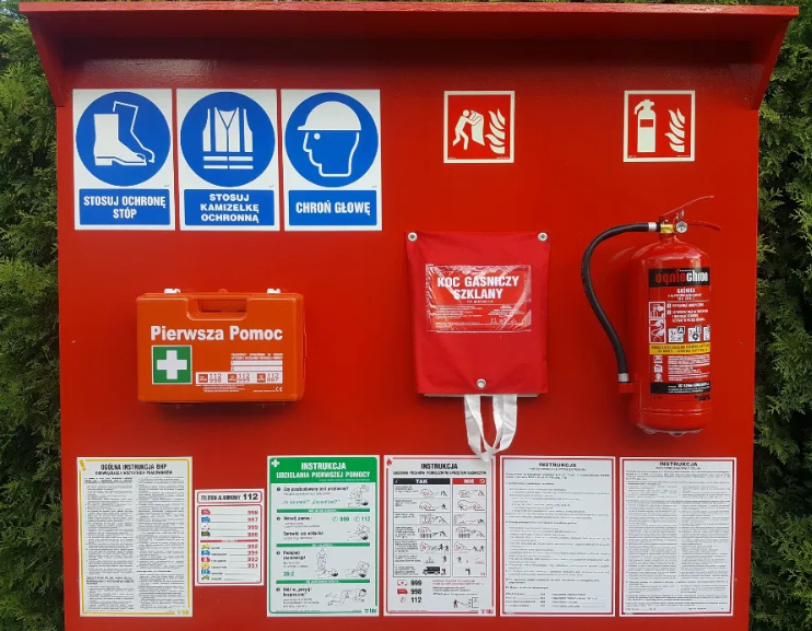 tablica przeciwpozarowa ppoz